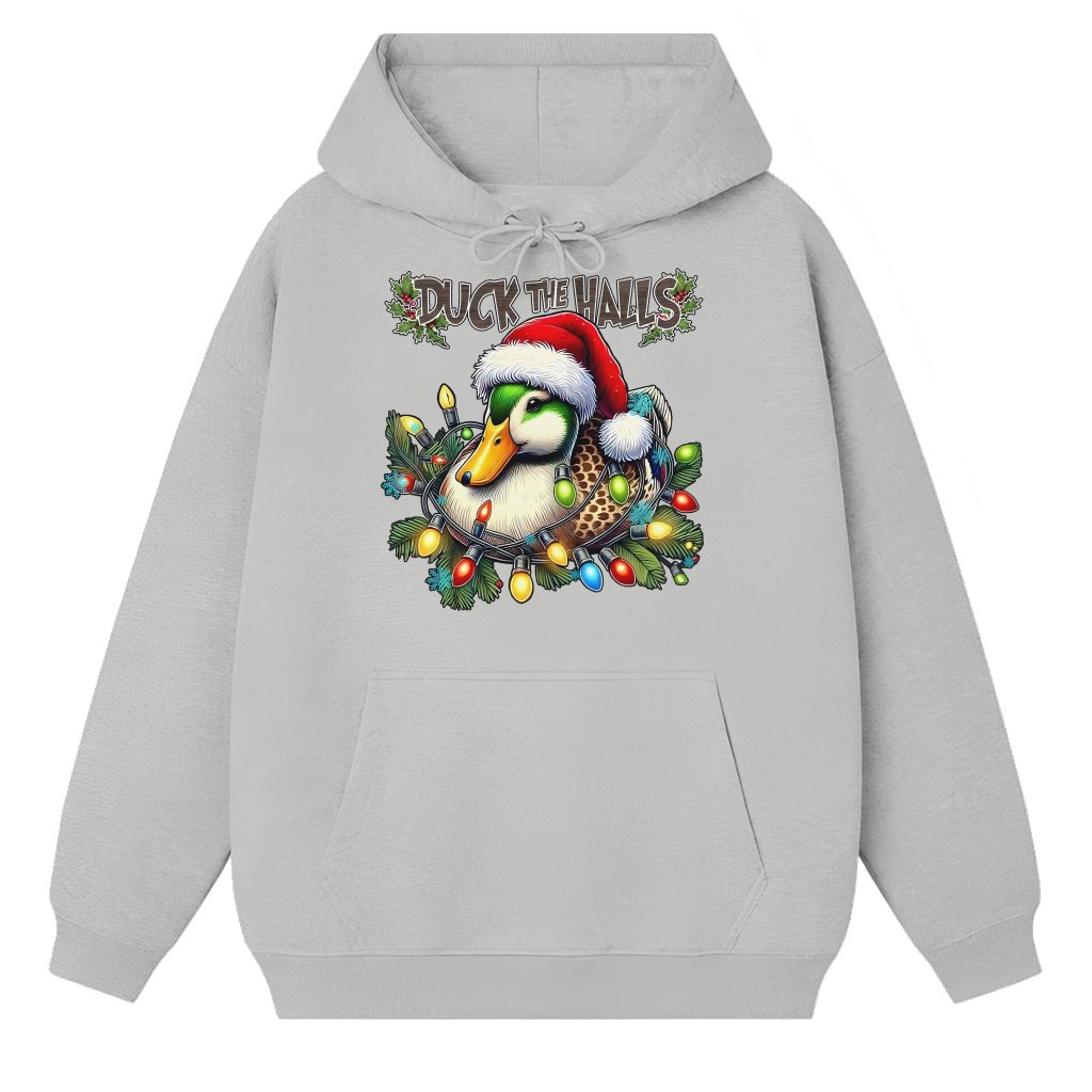 Mallard Duck Hoodie – Christmas Gift for Hunter Funny Vintage - front view