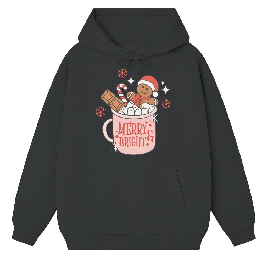 Cute Festive Hoodie – Christmas Gift for Women Pullover - front view