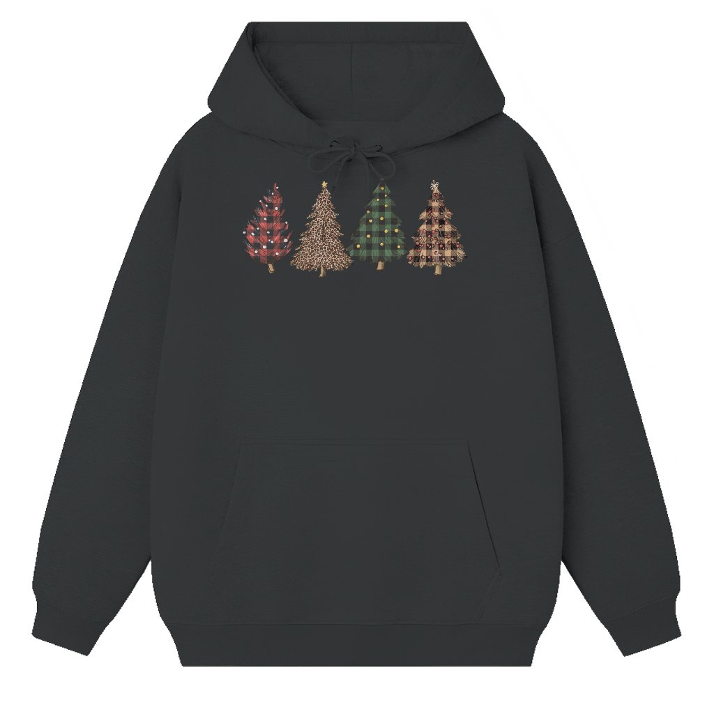 Christmas Tree Hoodie – Christmas Gift for Men Women Cozy Festive - front view