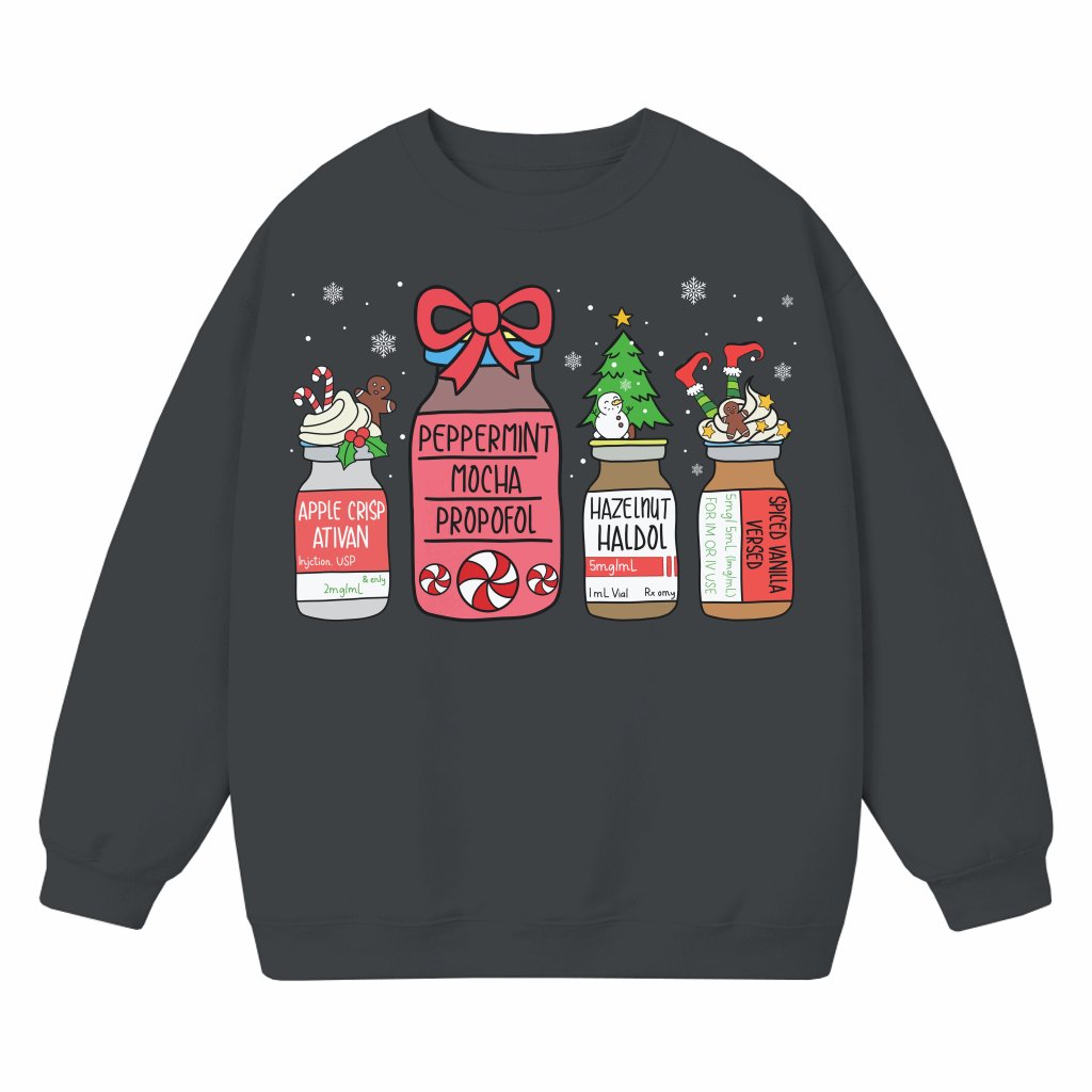 Trendy Nurse ER NICU Sweatshirt – Christmas Gift for Nurse Doctor - front view