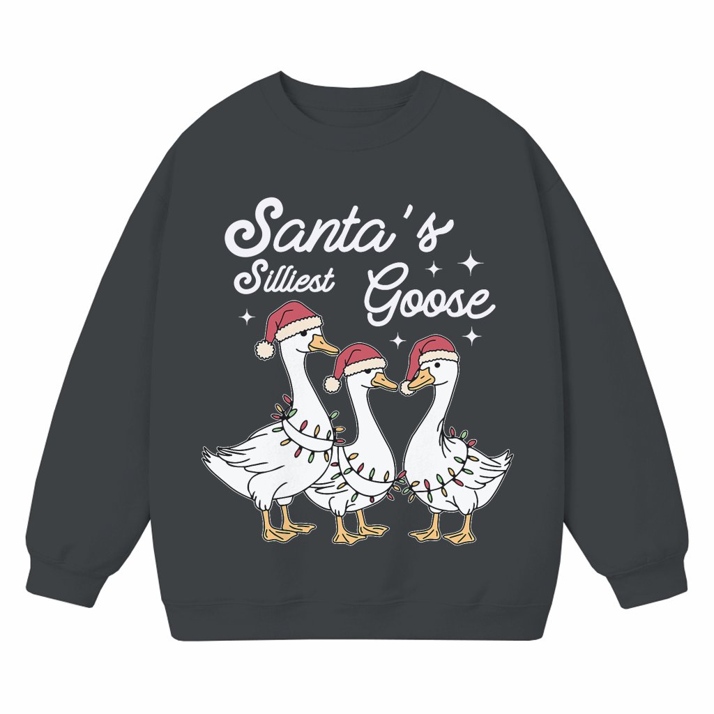 Silly Goose Sweatshirt – Christmas Gift for Farmer Funny - front view