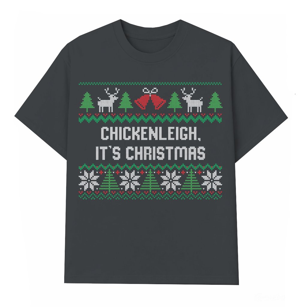 Cute Chickenleigh T-shirt – Christmas Gift for Women Cozy - front view