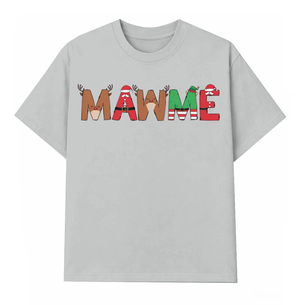 Personalized Custom Name T-shirt – Christmas Gift for Family Matching Outfit - front view