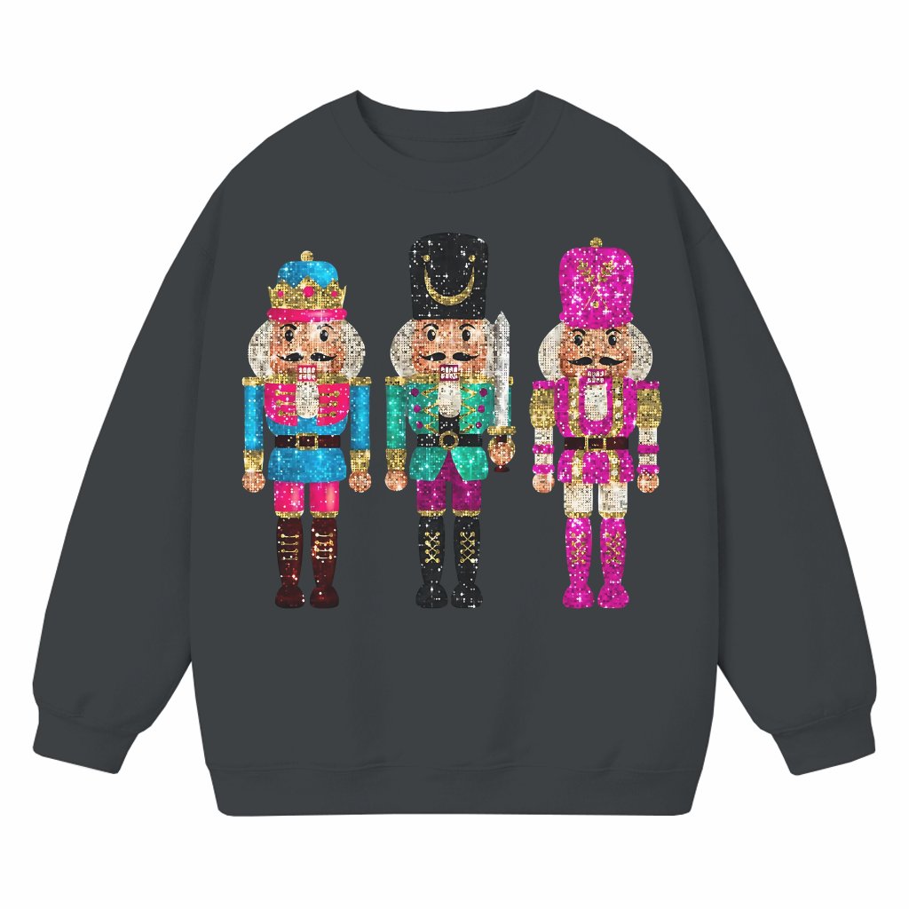 Nutcracker Sweatshirt – Christmas Gift Festive - front view