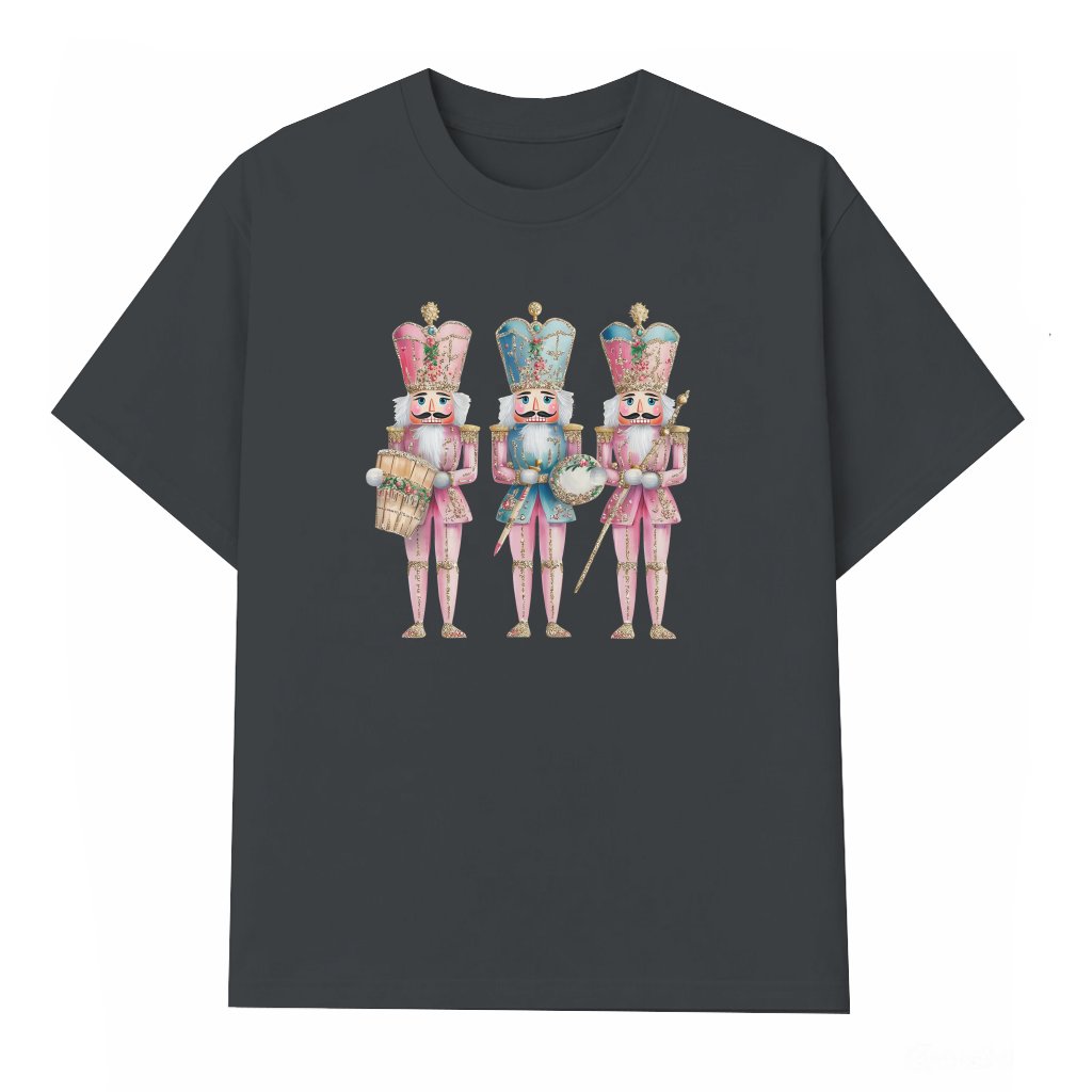 Vintage Nutcrackers T-shirt – Christmas Holiday Gift for Men Women - front view