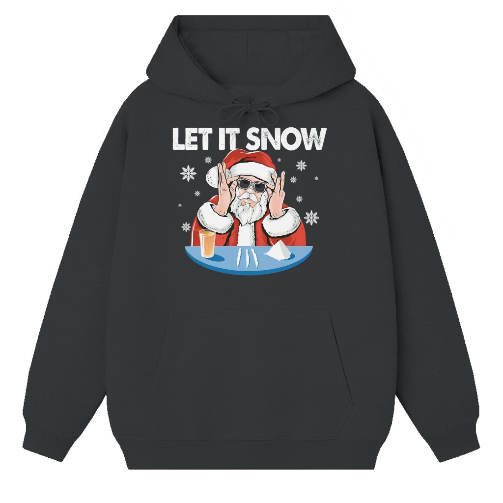 Let It Snow Hoodie – Christmas Gift for Couple Funny - front view