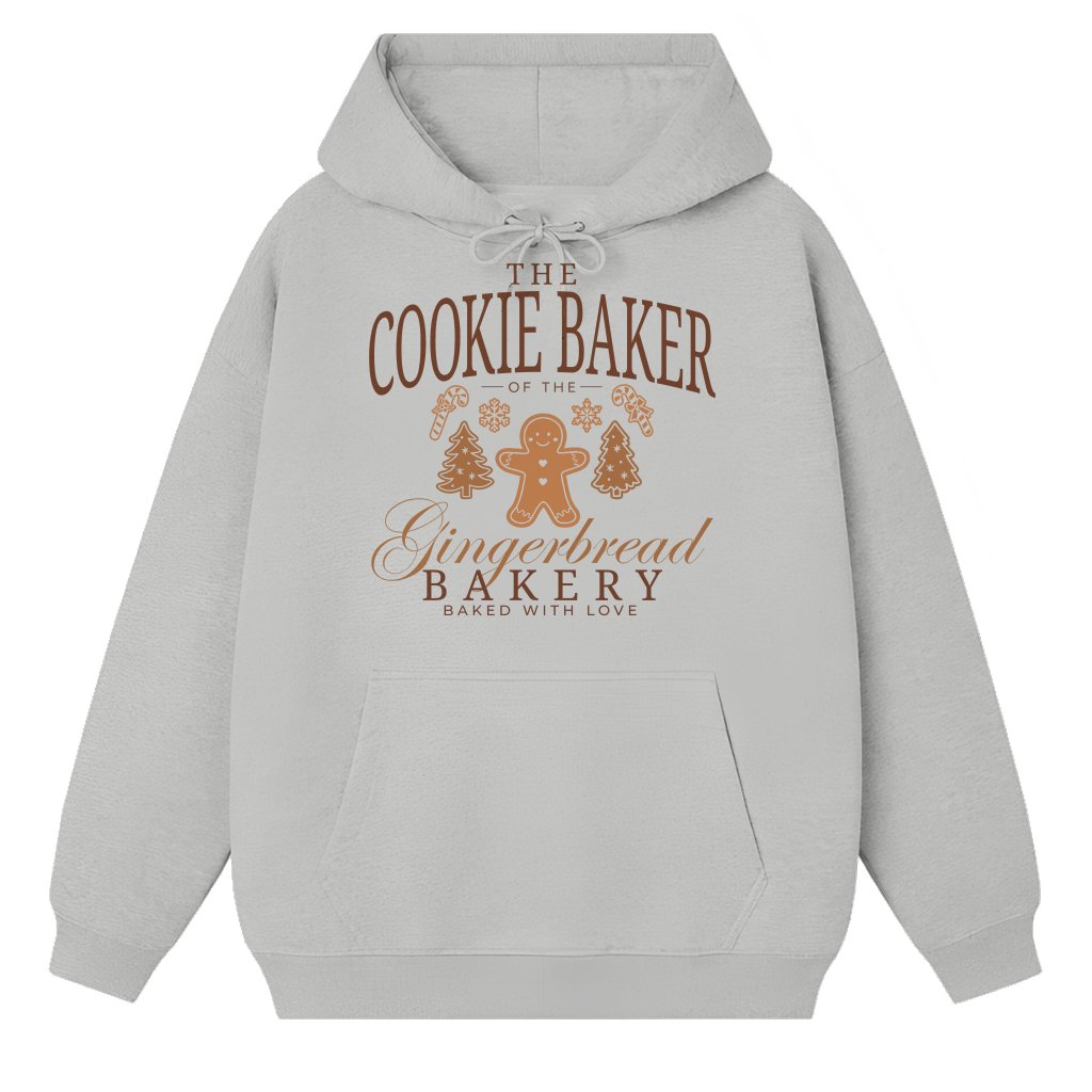 Gingerbread Cookie Baker Hoodie – Christmas Gift for Cookie Baker Funny - front view