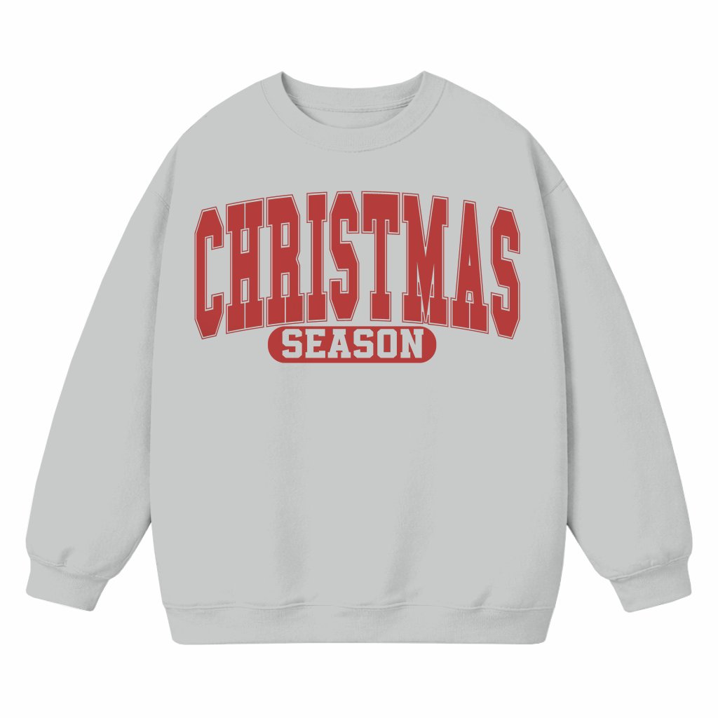 Merry Christmas Sweatshirt – Letter Print Christmas Gift for Women Trendy - front view