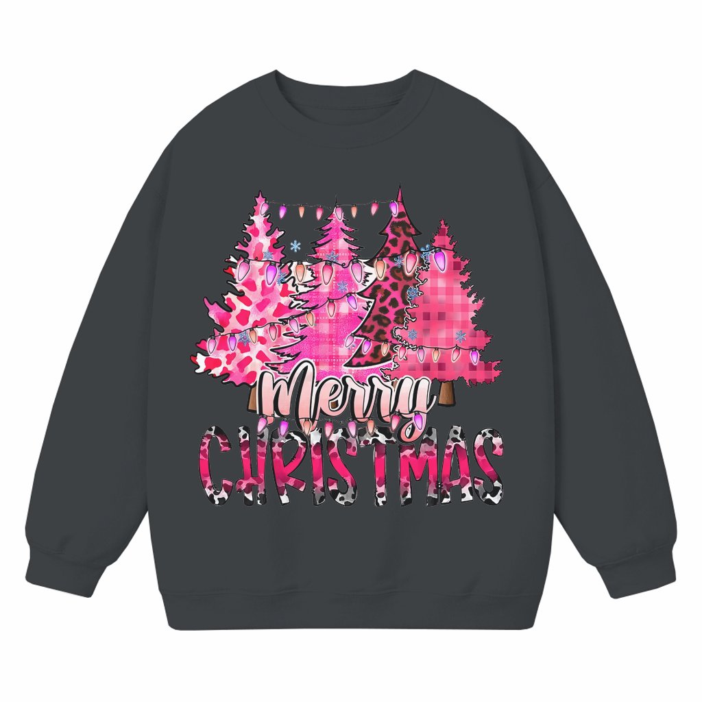 Christmas Tree Sweatshirt – Christmas Gift for Women Festive Cute - front view