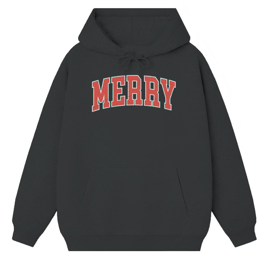 Merry Christmas Hoodie – Christmas Gift for Men Women - front view