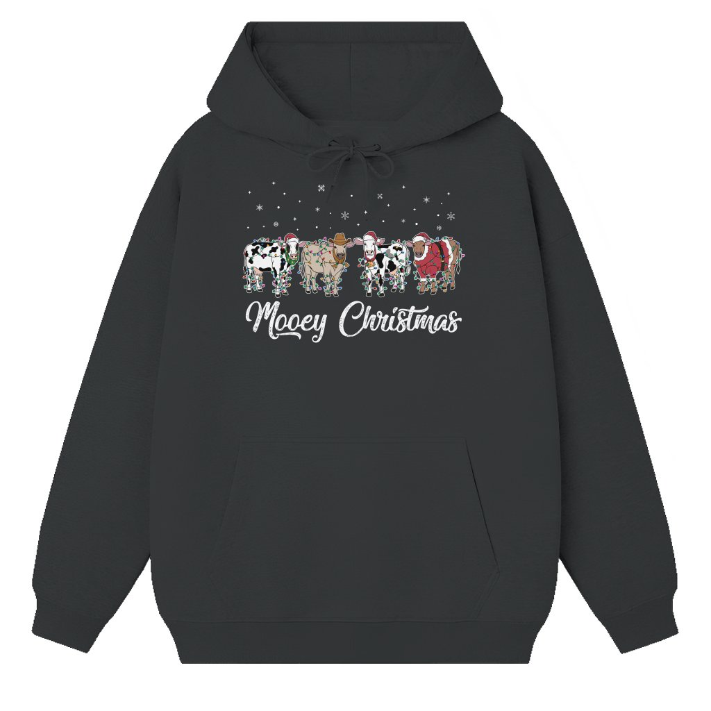 Funny Cow Hoodie – Christmas Gift for Cow Lovers - front view