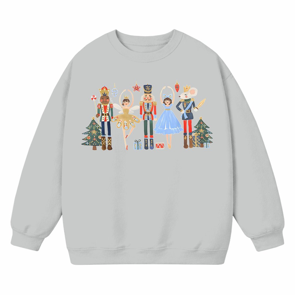 Nutcracker Sweatshirt – Christmas Gift Cute - front view