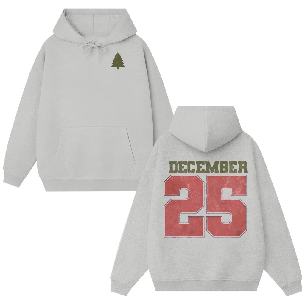 Funny Country Hoodie – Christmas Gift for Family Distressed - front view