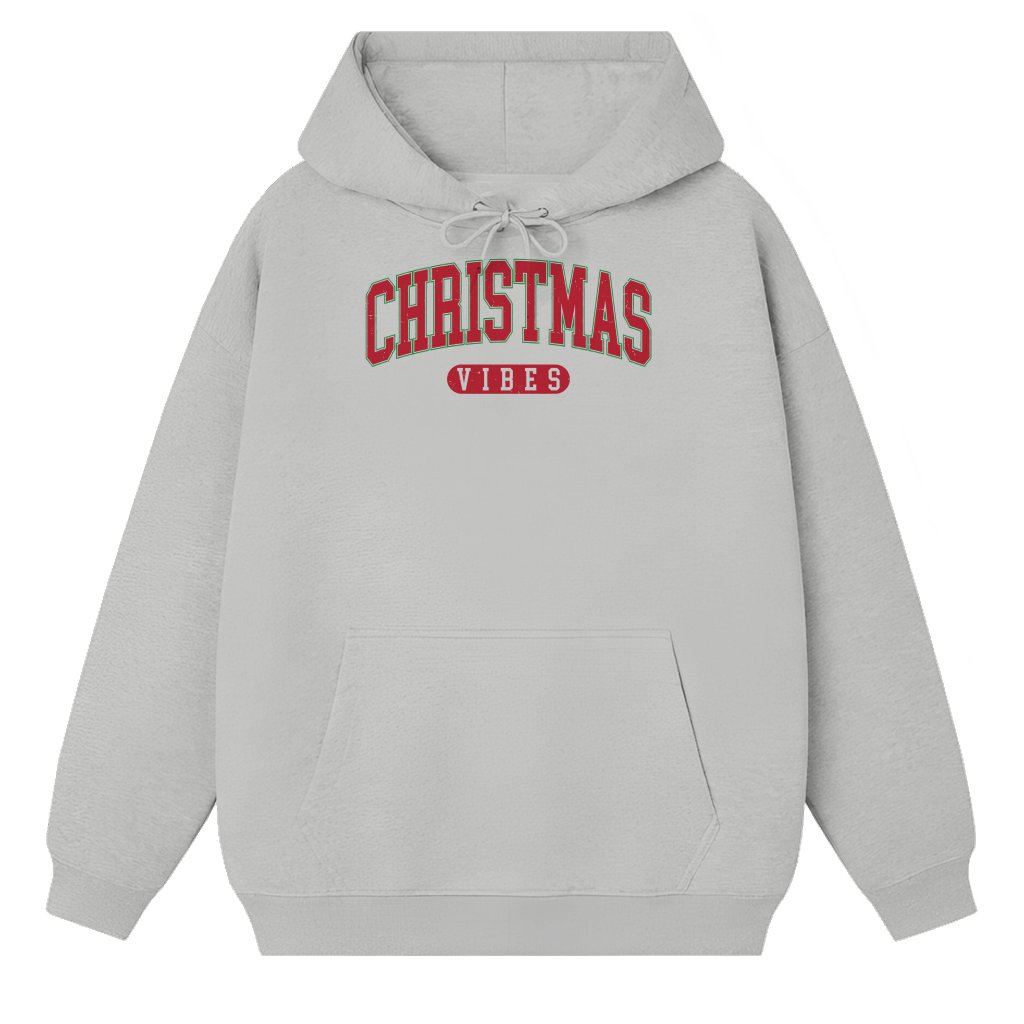 Cute Retro Christmas Vibes Hoodie – Christmas Gift Classic - front view