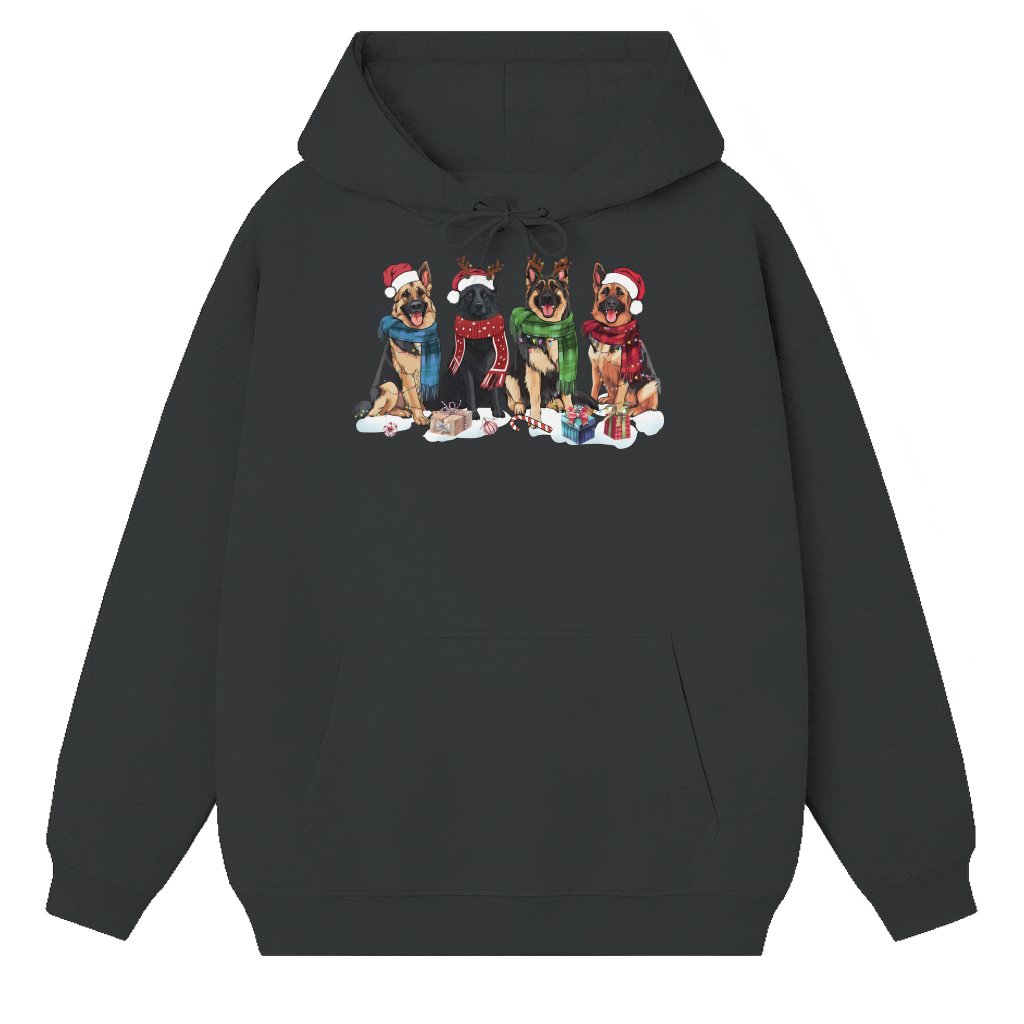 German Shepherd Hoodie – Christmas Gift for German Shepherd Mom - front view