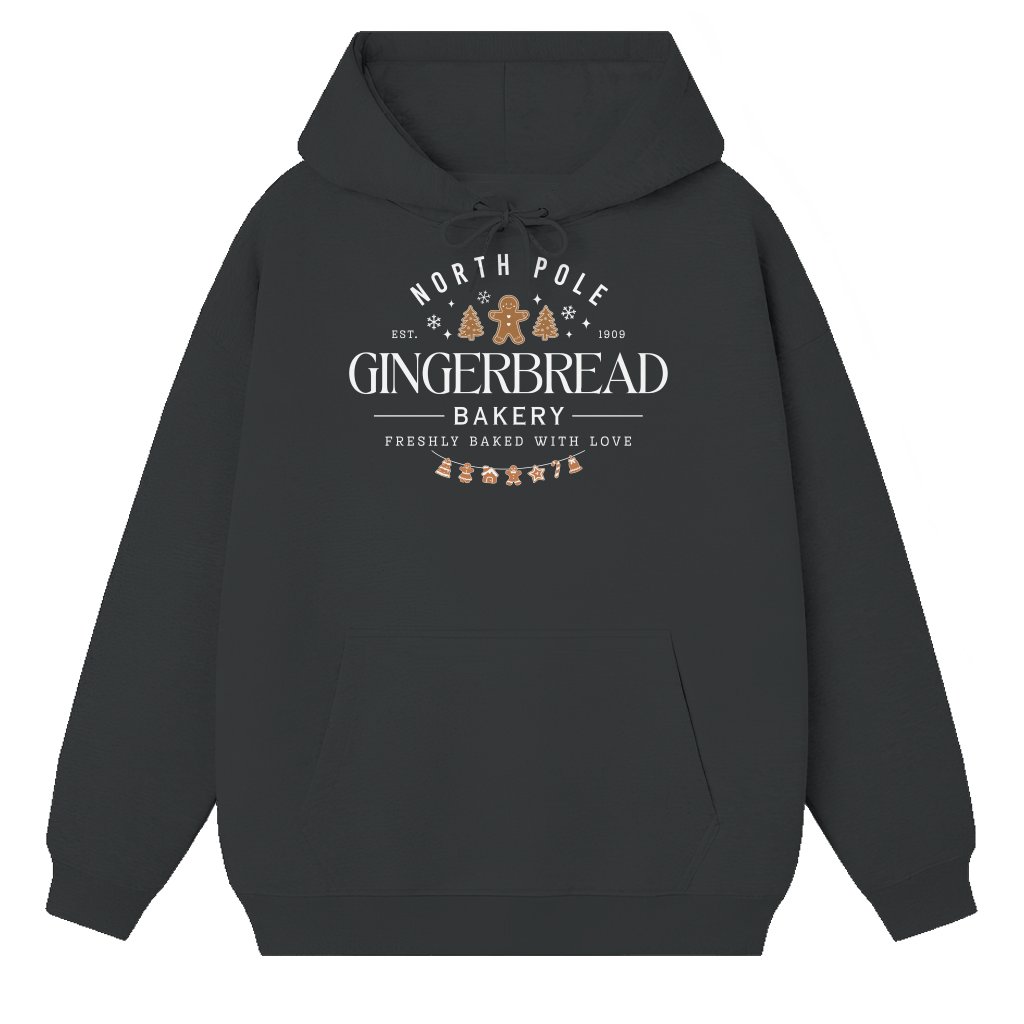Gingerbread Christmas Cookie Hoodie – Christmas Gift for Women Trendy - front view