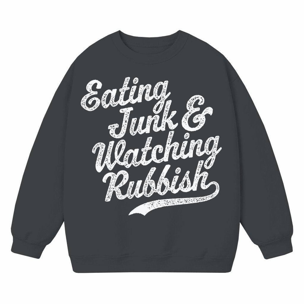 Retro Movie Watching Sweatshirt – Christmas Gift Funny Cozy - front view