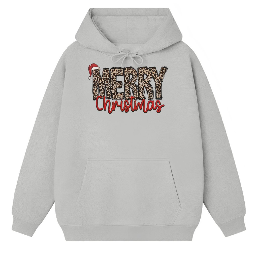 Cute Leopard Hoodie – Christmas Gift for Women Trendy - front view