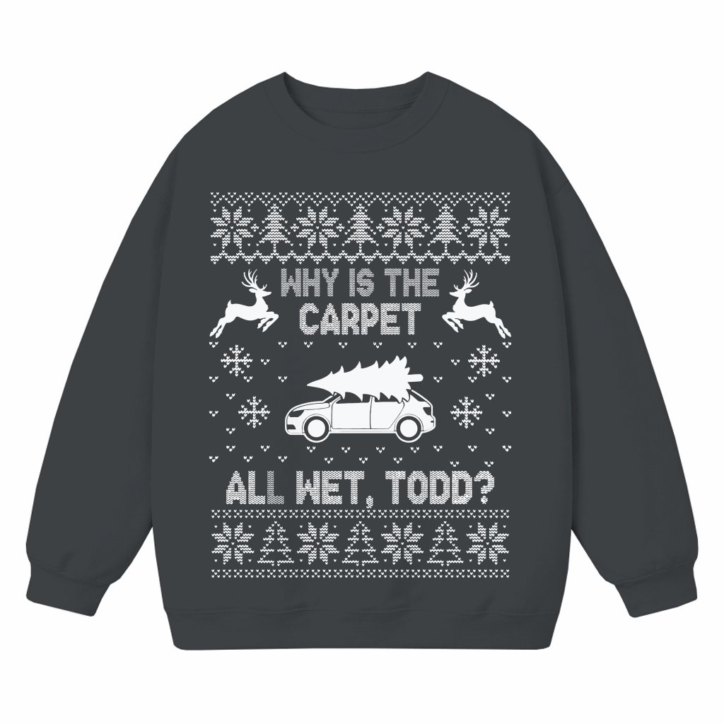 Funny Matching Sweatshirt – Christmas Gift for Couples Crewneck - front view