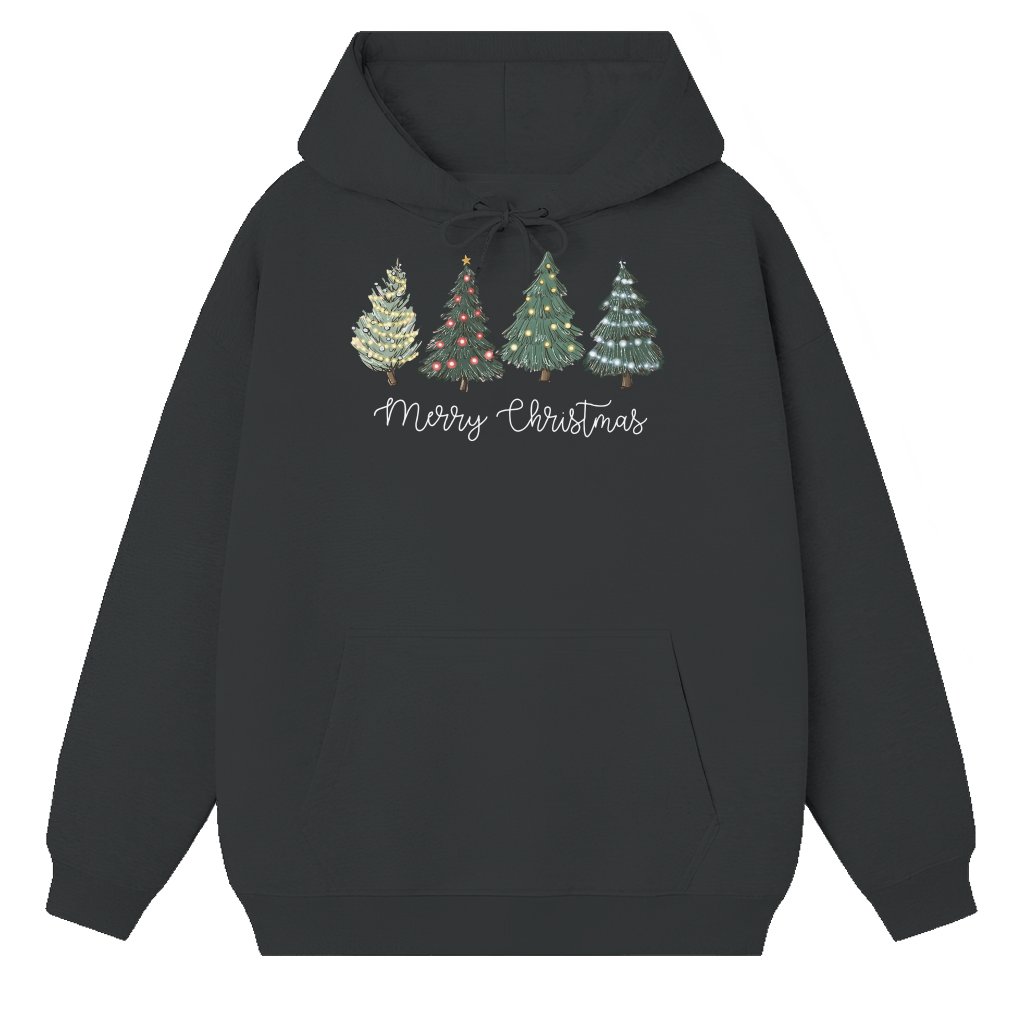 Cute Christmas Tree Hoodie – Merry Christmas Gift for Women - front view