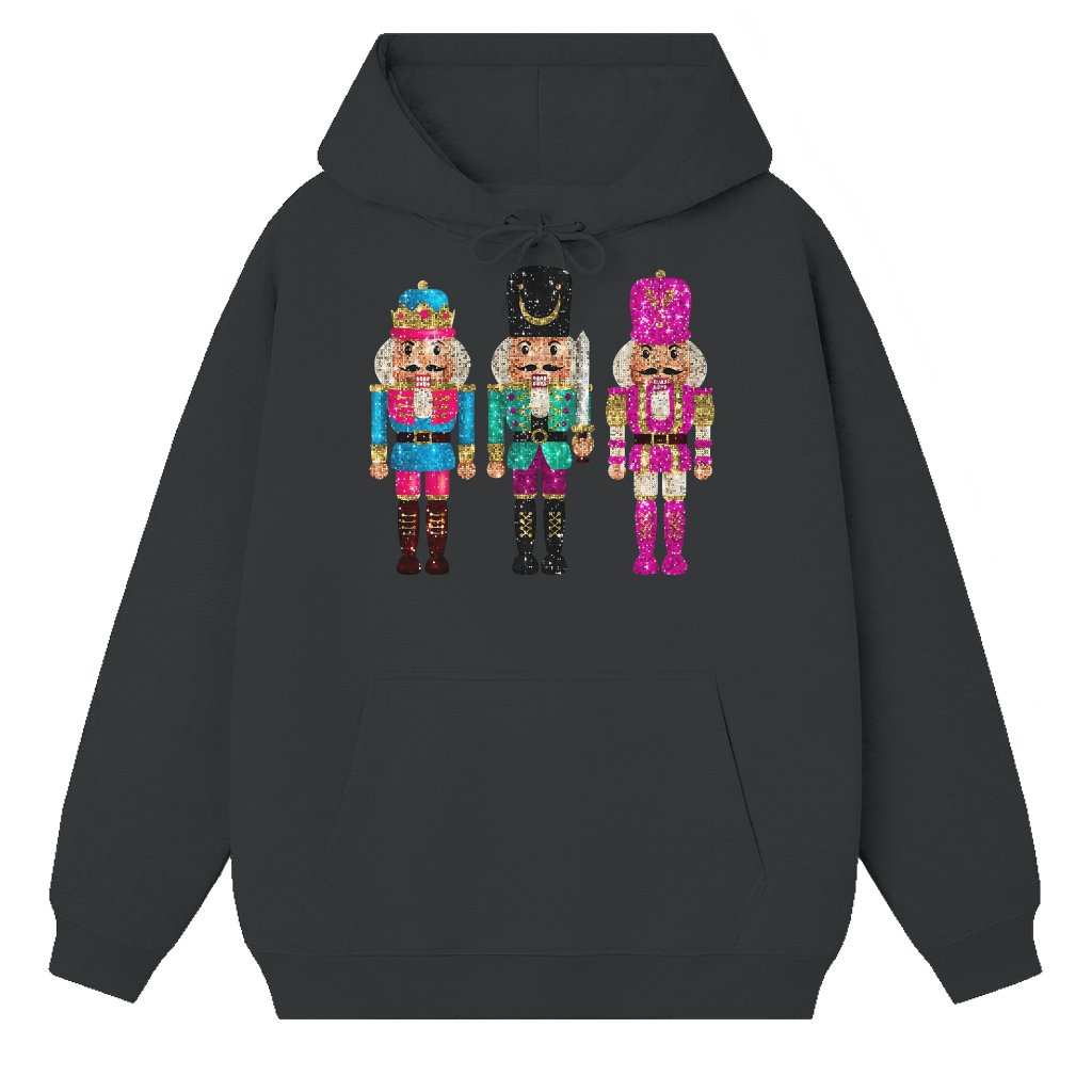 Nutcracker Hoodie – Christmas Gift for Women Cute Holiday Style - front view