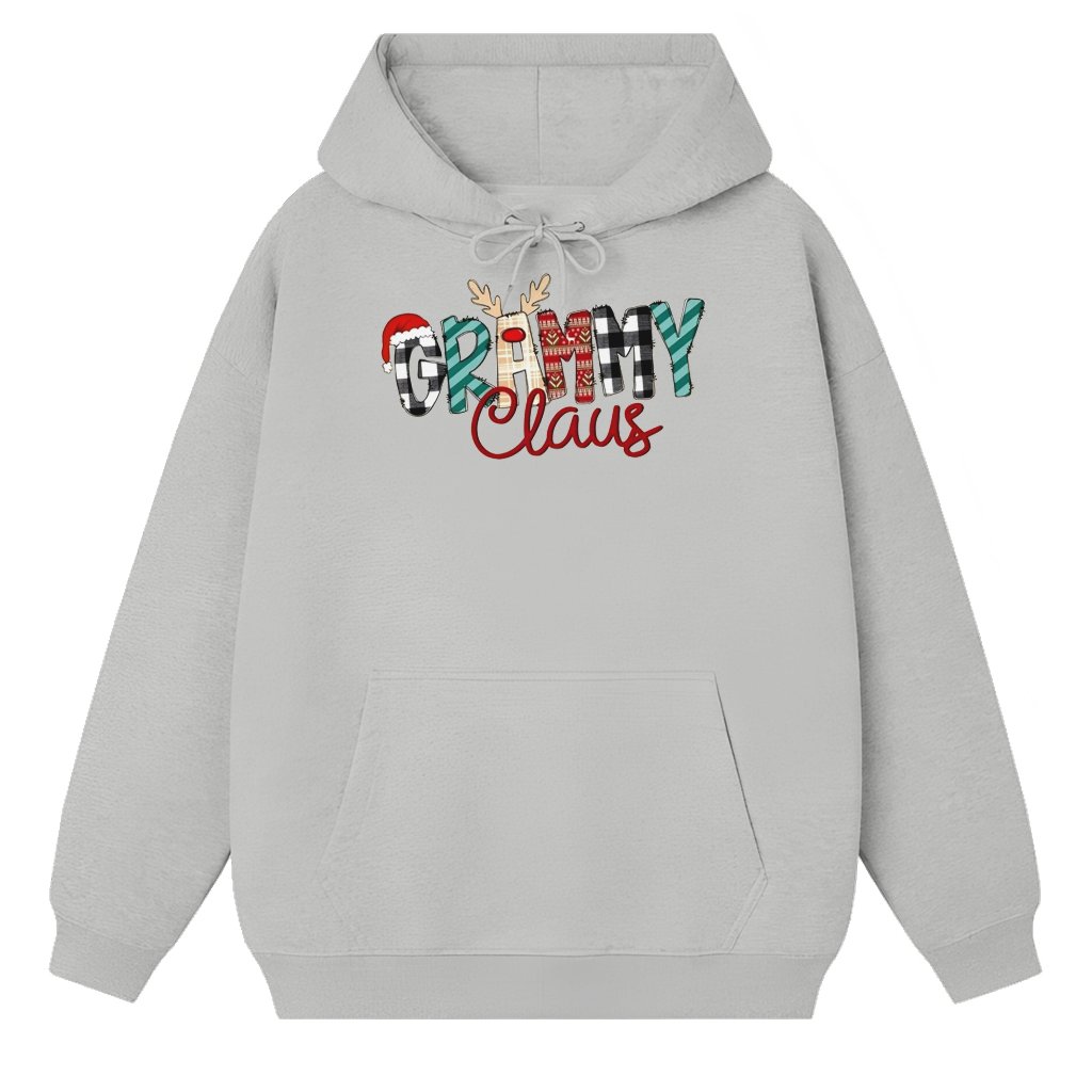 Grammy Claus Hoodie – Christmas Gift for Women Funny - front view