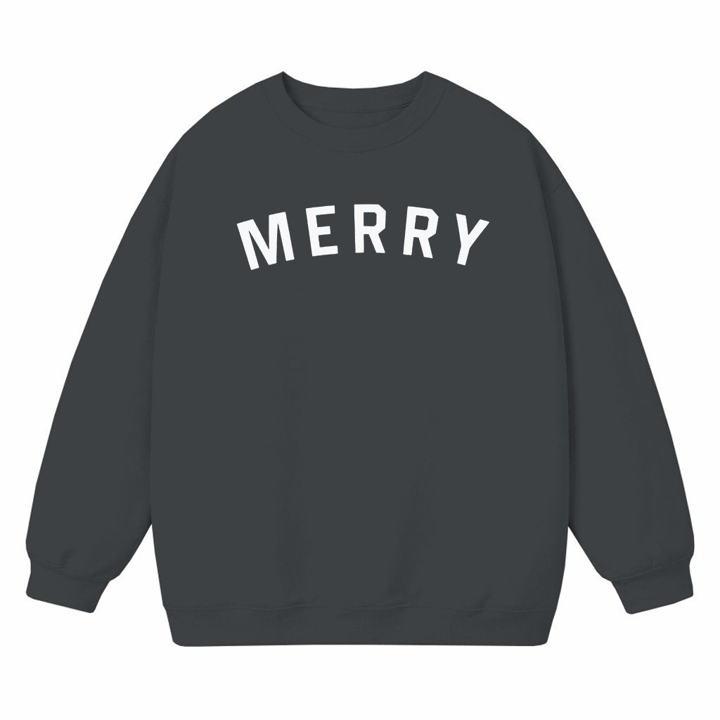 Merry Christmas Sweatshirt – Christmas Holiday Gift for Women Cozy Winter - front view