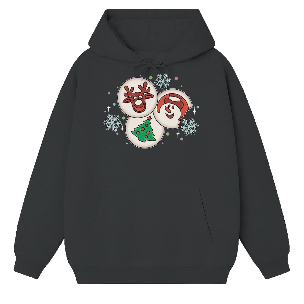 Sugar Cookie Hoodie – Christmas Gift for Treat Lover Retro - front view