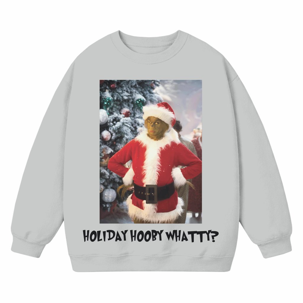 Funny Vintage Hoobie Whatty Sweatshirt – Christmas Gift - front view