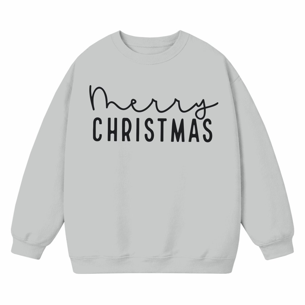 Merry Christmas Retro Sweatshirt – Christmas Gift for Women Vintage - front view