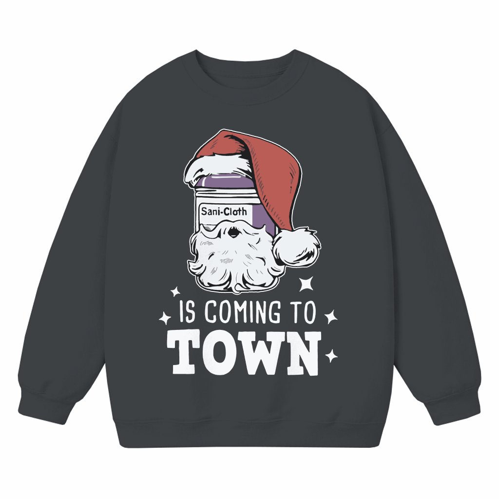 Funny Nurse Sweatshirt – Christmas Gift for RN LPN Medical Assistant - front view