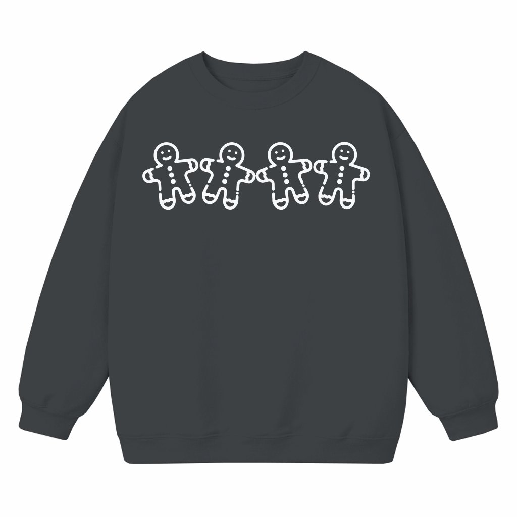 Cute Gingerbread Sweatshirt – Christmas Gift for Women - front view