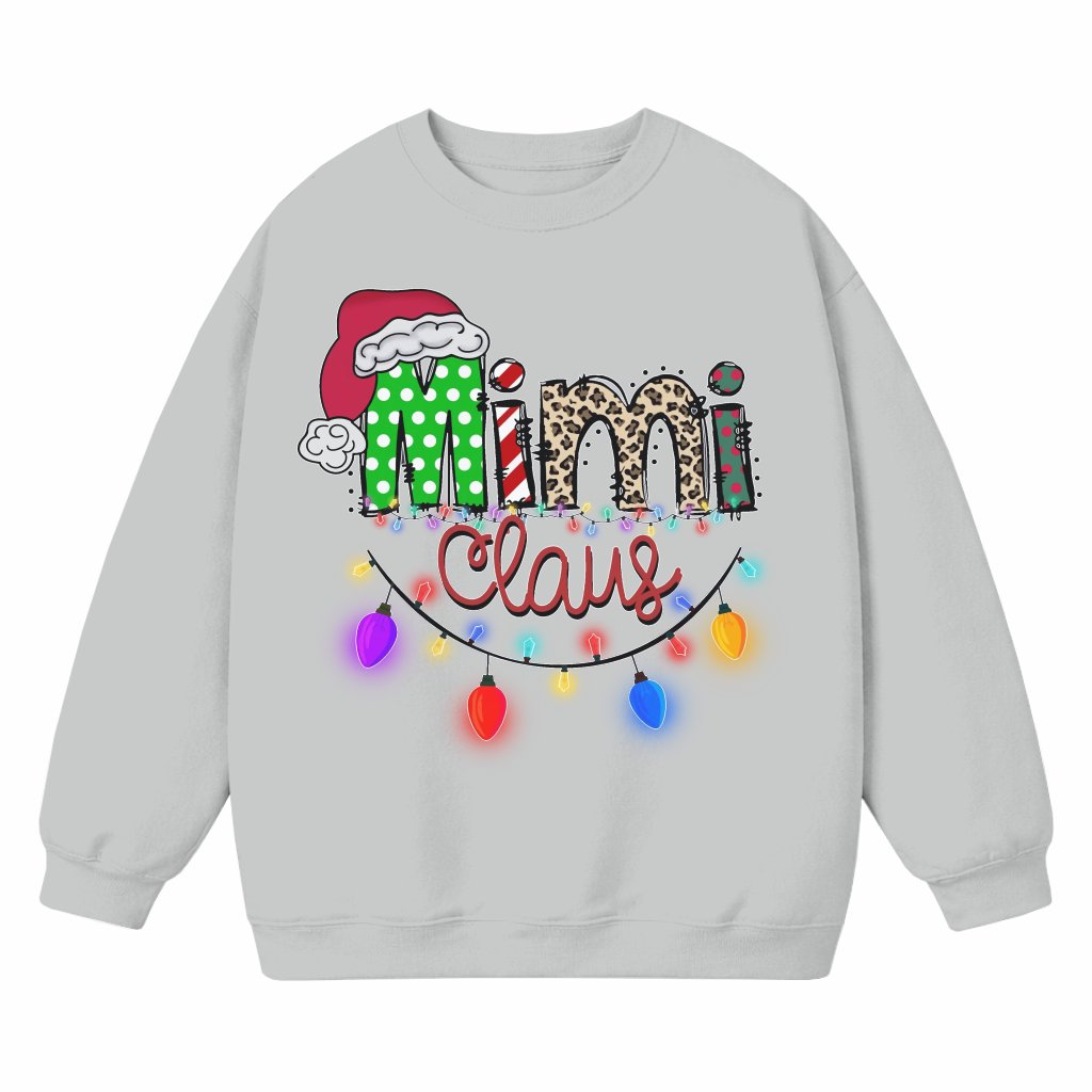 Cute Christmas Mimi Sweatshirt – Christmas Gift for Grandma - front view