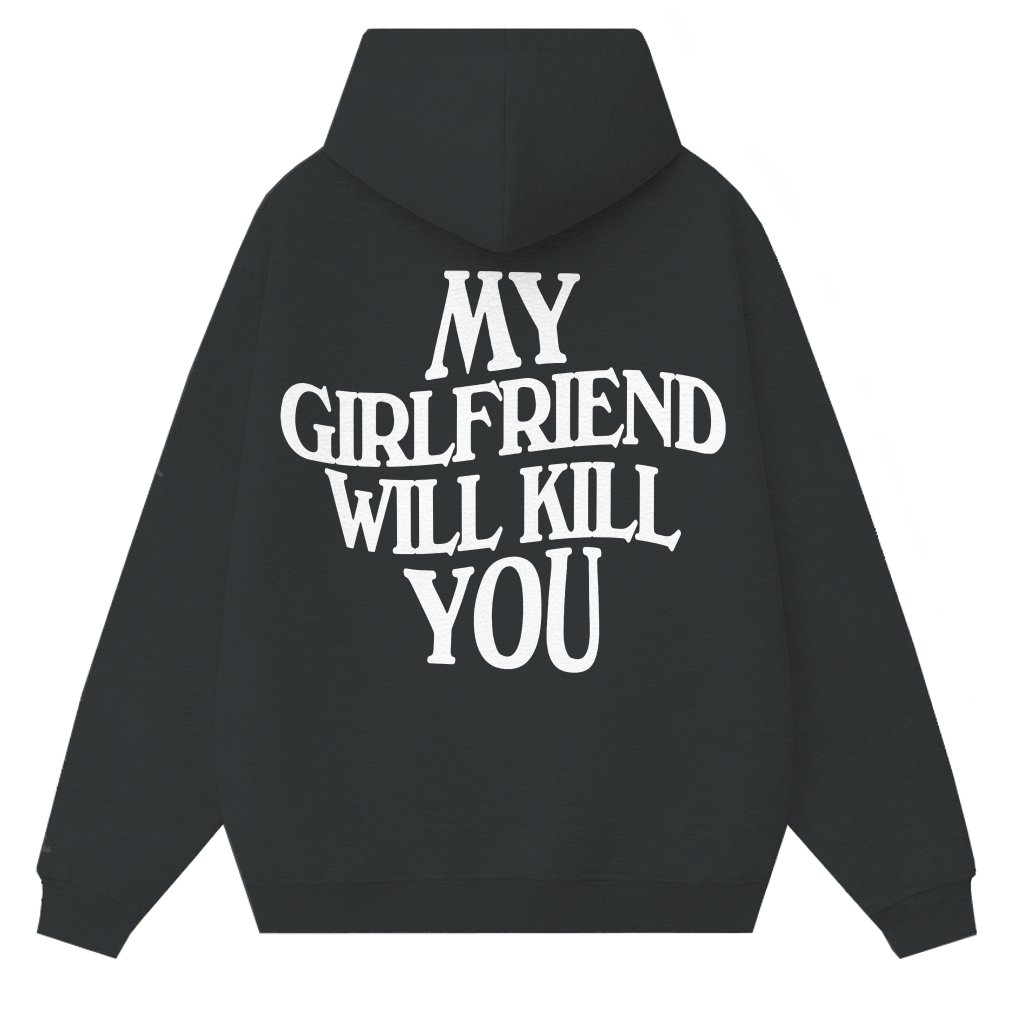 Funny Relationship Hoodie – Valentine's Day Gift for Boyfriend Couple - front view