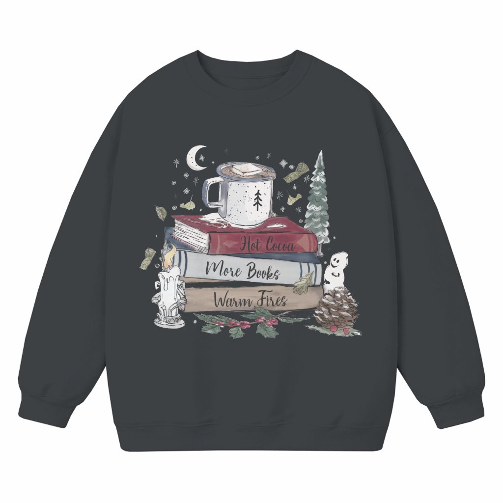 Bookish Reading Sweatshirt – Gift for Literature Lover Trendy - front view