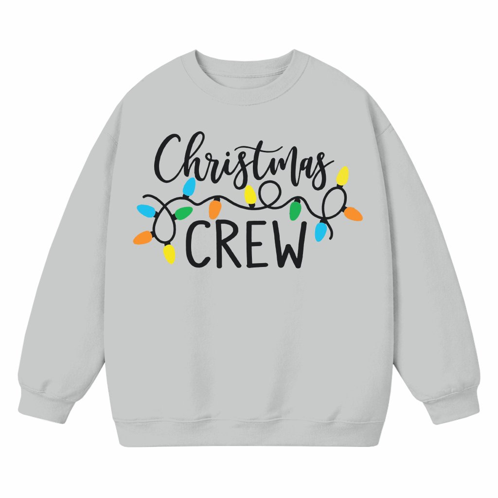 Christmas Crew Sweatshirt – Christmas Gift for Family Coquette - front view