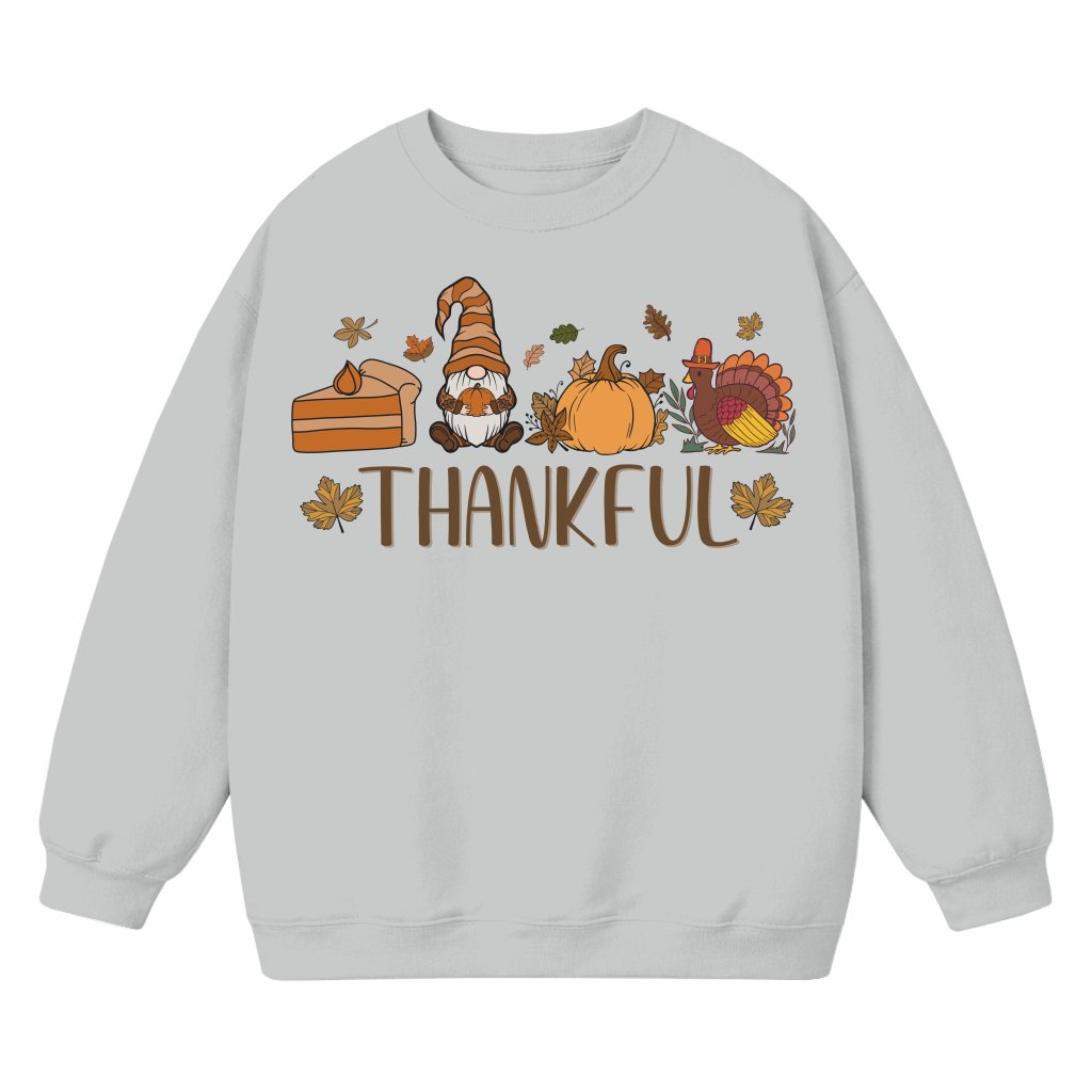 Cute Trendy Gnomes Fall Sweatshirt – Thanksgiving Christmas Gift - front view