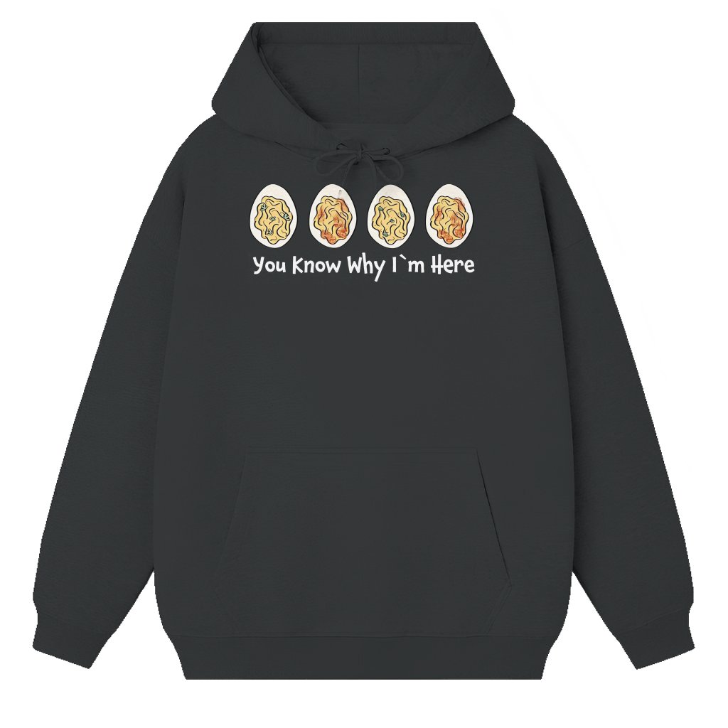 Funny Deviled Eggs Hoodie – Thanksgiving Gift for Foodie Cute - front view