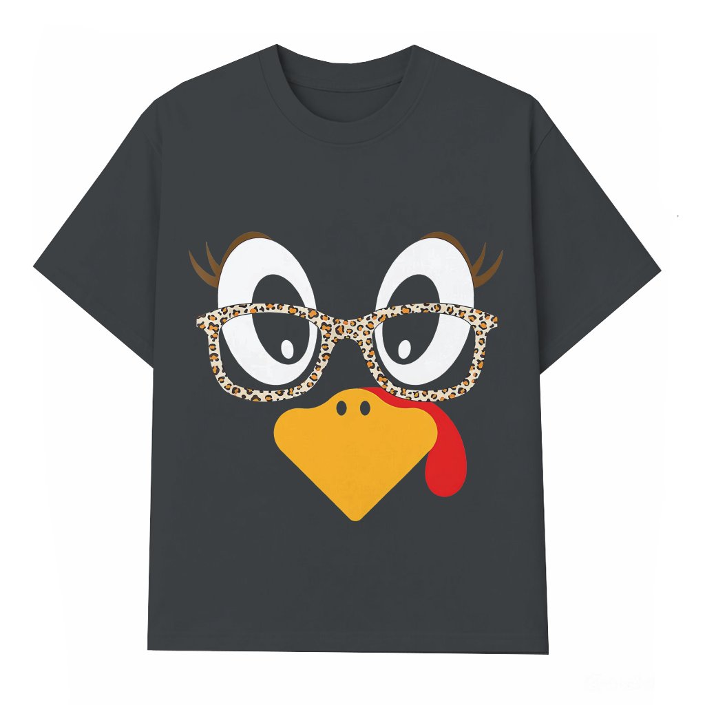 Happy Thanksgiving T-shirt – Thanksgiving Gift Cute Trendy - front view