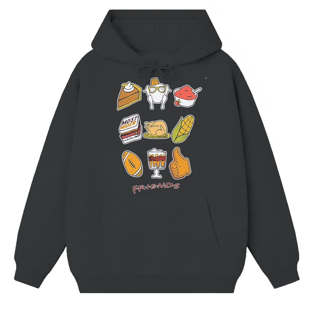 Happy Thanksgiving Hoodie – Thanksgiving Gift for Men Women Funny - front view