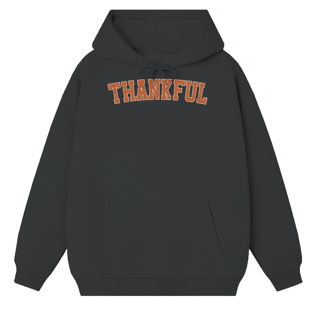 Thankful Hoodie – Thanksgiving Gift for Family Retro - front view