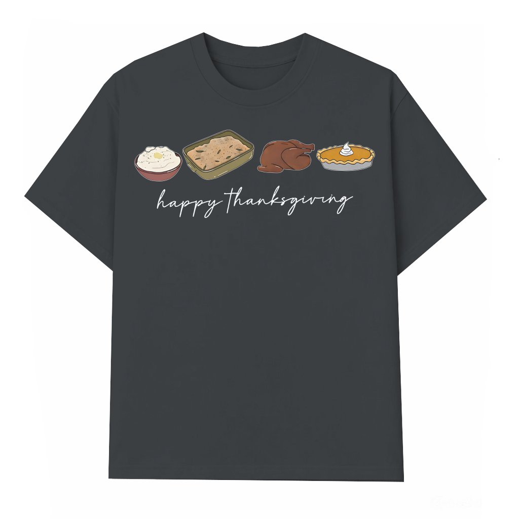 Pumpkin Pie T-shirt – Happy Thanksgiving Gift for Women Cute - front view