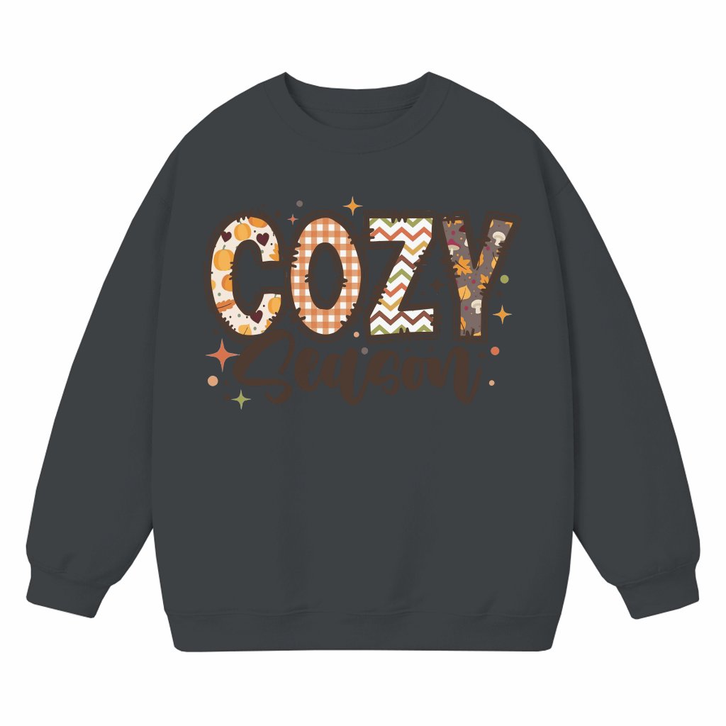 Cozy Season Sweatshirt – Thanksgiving Gift Funny - front view