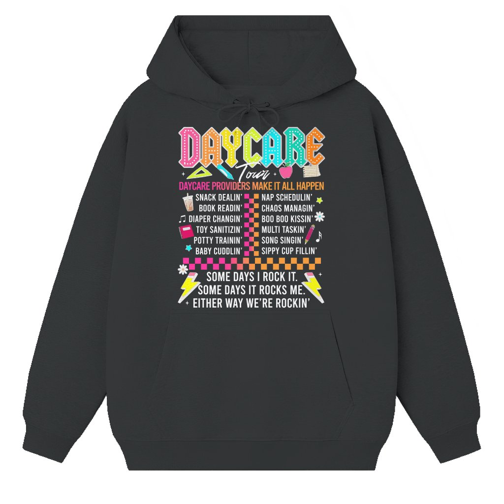 Teacher Tour Hoodie – Back To School First Day Of School Gift for Teacher - front view