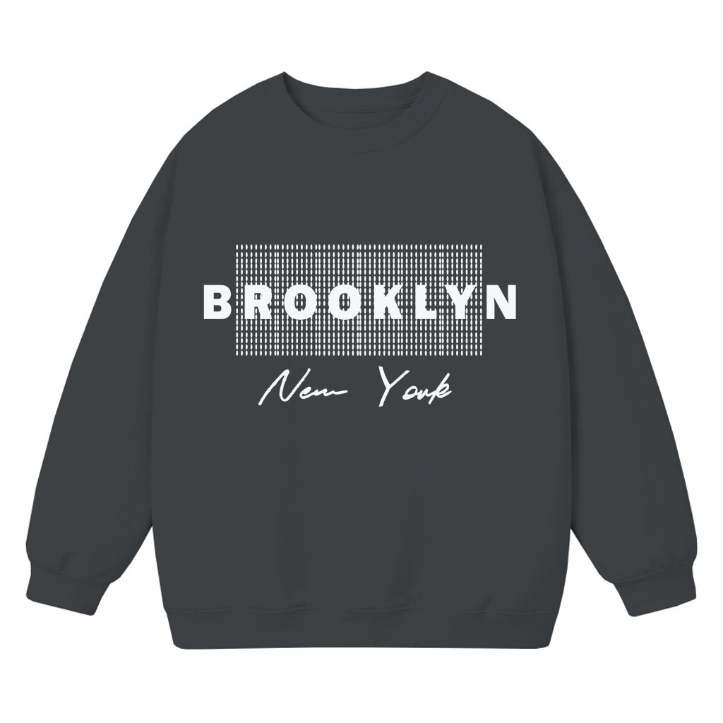 Vintage 90s Streetwear Letter Print Sweatshirt – Birthday Gift for Men - front view