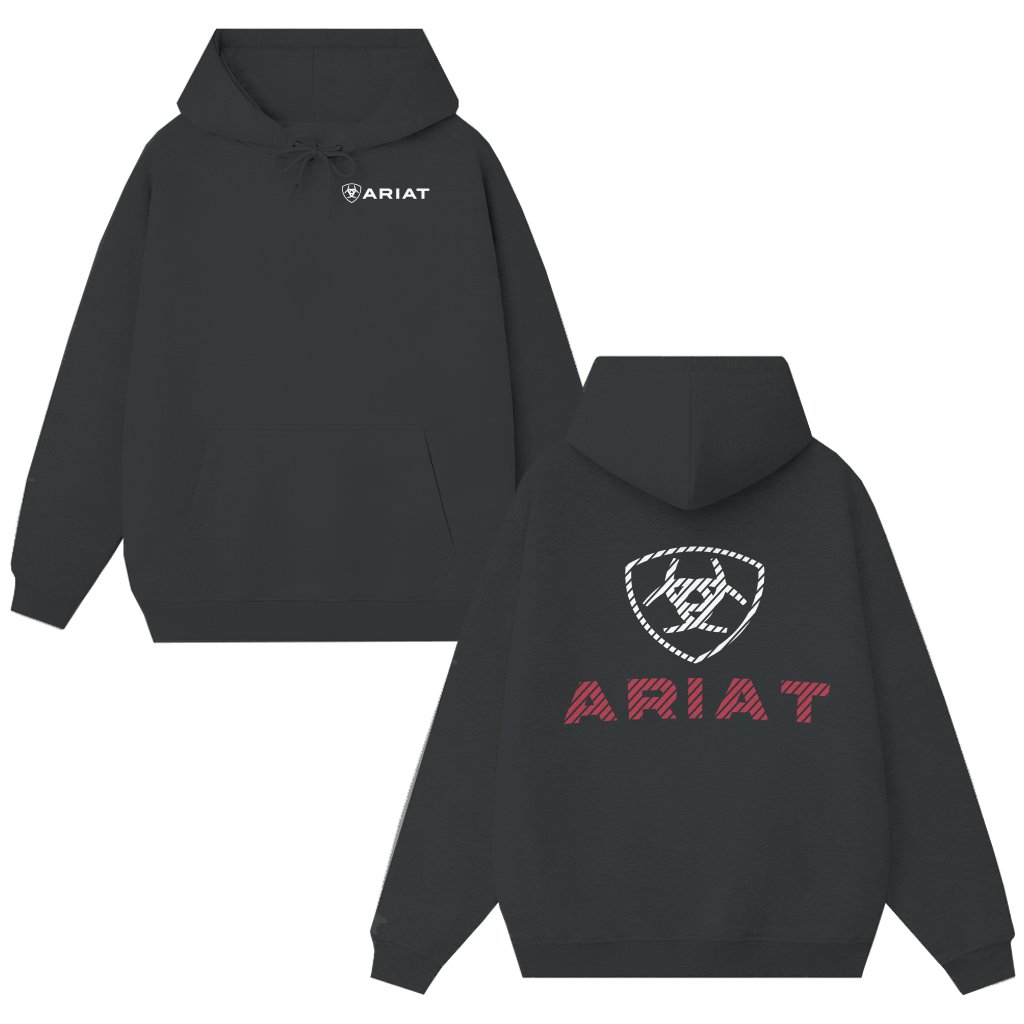 Western Wear Hoodie – Birthday Gift for Him Bold Graphic - front view