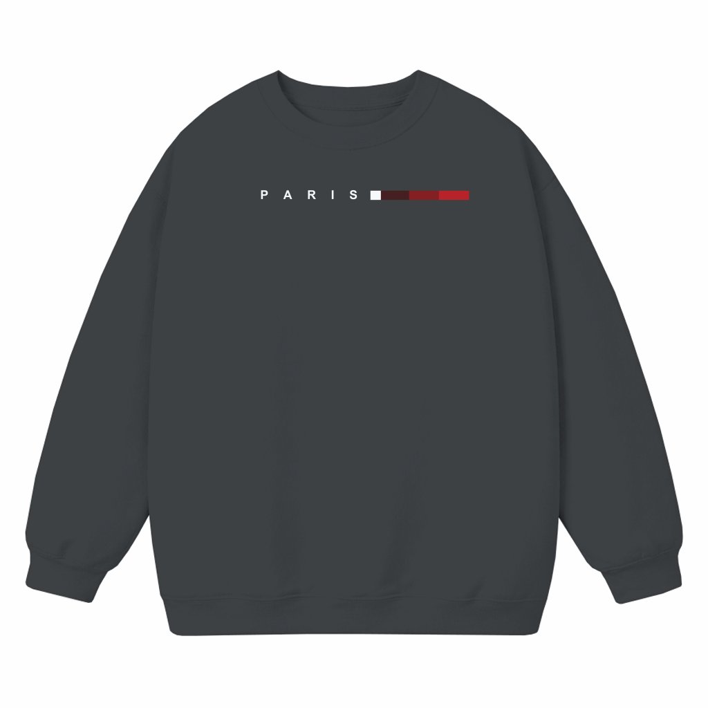 Letter Print Sweatshirt – Casual Fall Winter Gift - front view