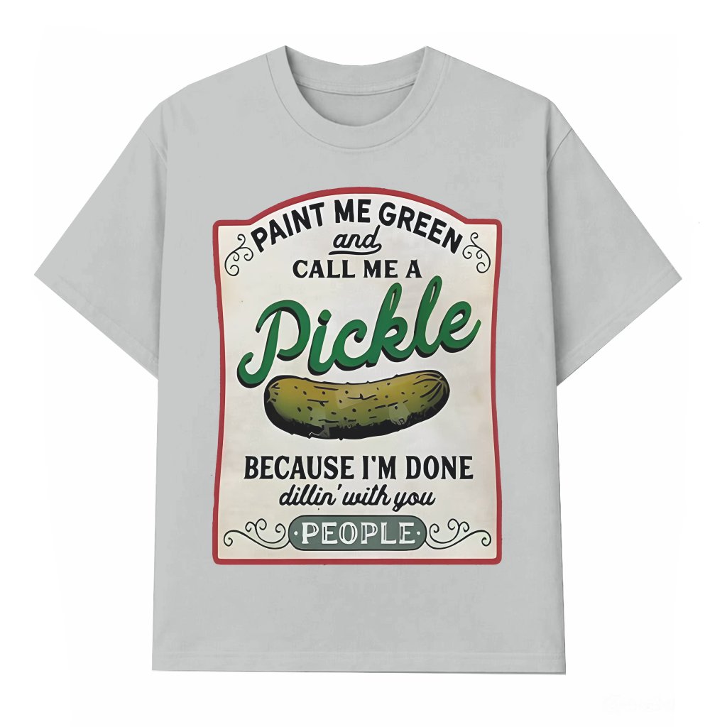 Funny Pickle T-shirt – Gift for Teen Girls Pickle Lovers - front view