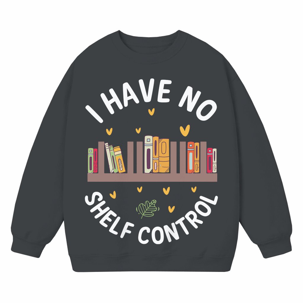 Funny Bookworm Sweatshirt – Gift for Book Lover Librarian Teacher - front view