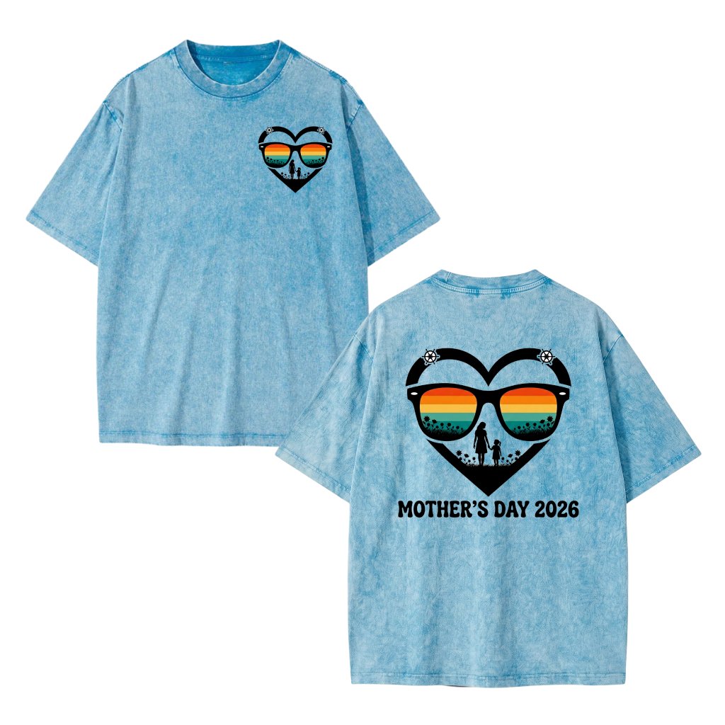 Mother's Day 2026 Summer Vacation Trip Wash Tee - Funny Girls Trip 2026 Gift for Mom - front view